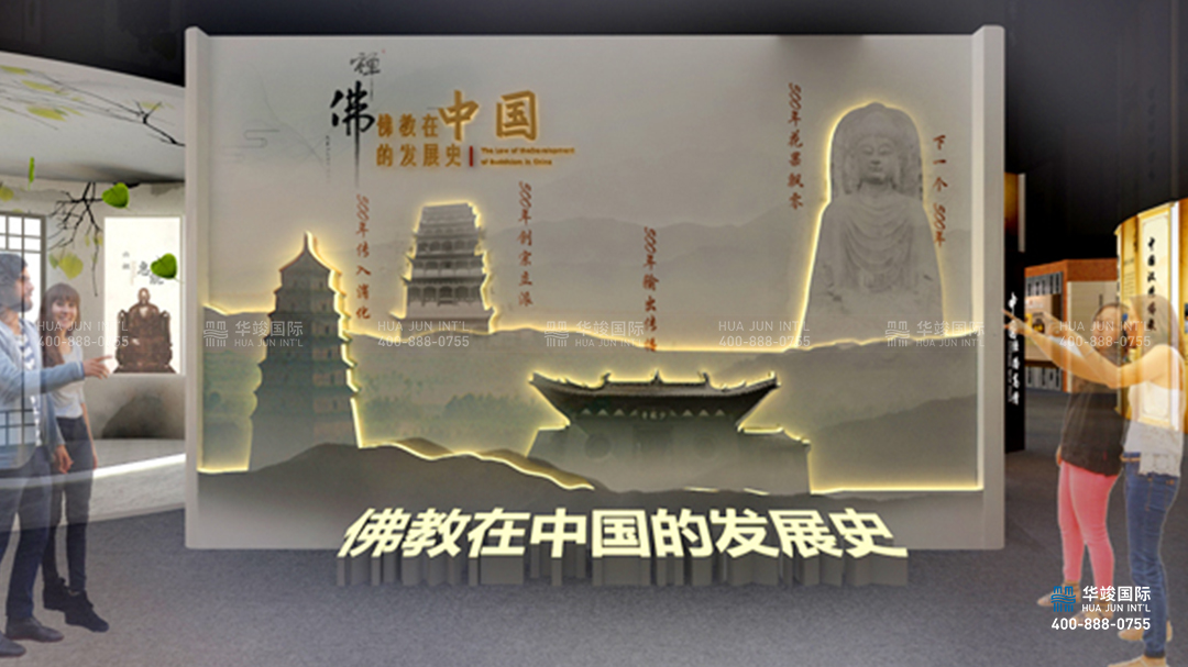 類型：文化博物展館設計 數字技術：紗幕投影、弧幕影院、幻影成像等